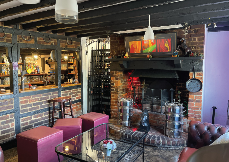 Thyme and Chillies -Indian Restaurant in Chichester – Interior